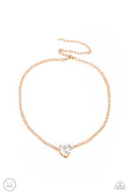 Load image into Gallery viewer, Paparazzi Bedazzled Beauty Necklace - Gold