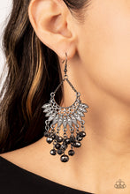 Load image into Gallery viewer, Paparazzi Chromatic Cascade Earrings - Black