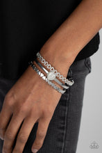 Load image into Gallery viewer, Paparazzi You Win My Heart Bracelet - White
