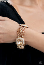 Load image into Gallery viewer, Paparazzi Gilded Gallery Bracelet - Gold (December 2022 Fashion Fix)