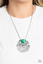 Load image into Gallery viewer, Paparazzi Lush Lattice Necklace - Green