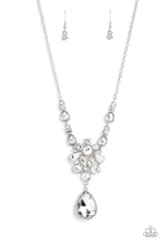 Load image into Gallery viewer, Paparazzi TWINKLE of an Eye Necklace - White (2023 EmpowerMe Pink Exclusive)