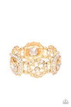 Load image into Gallery viewer, Paparazzi Gilded Gallery Bracelet - Gold (December 2022 Fashion Fix)