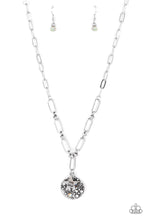 Load image into Gallery viewer, Paparazzi Stardust Saucer Necklace - White