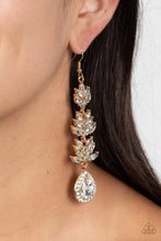 Load image into Gallery viewer, Paparazzi Water Lily Whimsy Earrings - Gold