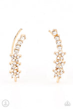 Load image into Gallery viewer, Paparazzi Flowery Finale Ear Crawler Earrings - Gold