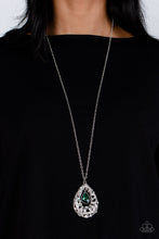 Load image into Gallery viewer, Paparazzi Glitz and GLOW - Green Necklace