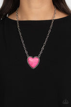 Load image into Gallery viewer, Paparazzi Authentic Admirer Necklace - Pink