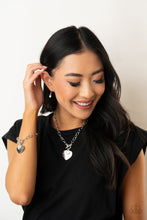 Load image into Gallery viewer, Heartbeat Bedazzle - White