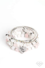 Load image into Gallery viewer, Paparazzi Optimistic Opulence Bracelet - Pink (Empire Diamond Exclusive)