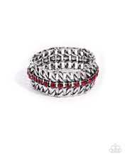 Load image into Gallery viewer, Paparazzi Secure Shimmer - Red Bracelet
