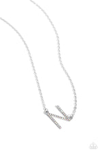 Load image into Gallery viewer, Paparazzi INITIALLY Yours - N - Multi Necklace (Iridescent)
