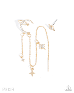 Paparazzi Heaven Struck - Gold Ear Cuff