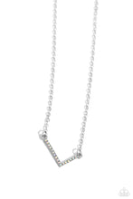 Load image into Gallery viewer, Paparazzi INITIALLY Yours - L - Multi Necklace (Iridescent)
