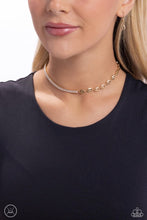 Load image into Gallery viewer, Paparazzi Dream Duo - Gold Necklace (Choker)
