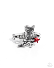 Load image into Gallery viewer, Paparazzi Boot Beginning - Red Ring
