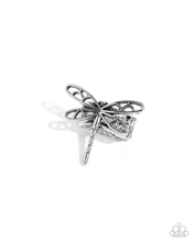 Load image into Gallery viewer, Paparazzi Dragonfly Depth - Silver Ring
