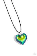 Load image into Gallery viewer, Paparazzi Seize the Simplicity -  Green Necklace
