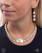 Load image into Gallery viewer, Paparazzi God’s Girl - Gold Necklace (Pink Diamond Exclusive)
