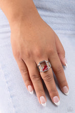 Load image into Gallery viewer, Paparazzi Encased Envy - Red Ring
