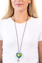 Load image into Gallery viewer, Paparazzi Seize the Simplicity - Green Necklace (Lanyard)
