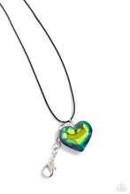Load image into Gallery viewer, Paparazzi Seize the Simplicity - Green Necklace (Lanyard)
