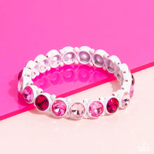 Load image into Gallery viewer, Paparazzi Sugar-Coated Sparkle - Pink Bracelet (Pink Diamond Exclusive)
