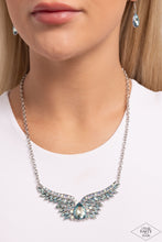 Load image into Gallery viewer, Paparazzi Smoldering Shimmer / Multi Necklace (Blue - Pink Diamond Exclusive)
