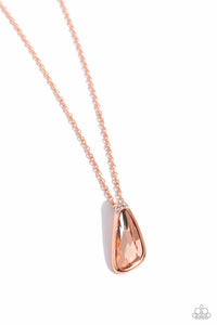 Paparazzi Envious Extravagance - Copper Necklace