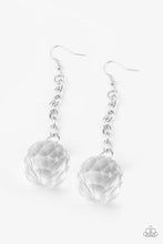 Load image into Gallery viewer, Paparazzi Spellbound Shimmer - White Earrings
