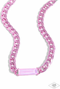 Paparazzi Urban Royalty - Pink Necklace (Pink Diamond Exclusive)