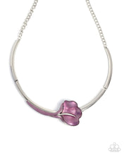 Load image into Gallery viewer, Paparazzi Calla Lily Chic - Purple Necklace

