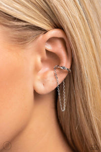 Paparazzi CUFF Hanger - Silver Earrings (Ear Cuffs)