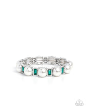 Load image into Gallery viewer, Paparazzi Prolonged Palace - Green Bracelet
