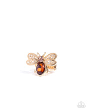 Load image into Gallery viewer, Paparazzi Bedazzled Bee - Brown Ring
