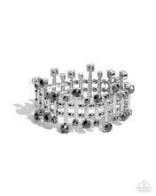 Load image into Gallery viewer, Paparazzi Misunderstanding Mayhem - Silver Bracelet
