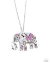 Load image into Gallery viewer, Paparazzi Educated Elephant - Purple Necklace
