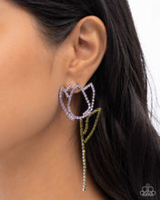 Load image into Gallery viewer, Paparazzi Tulip Transcendence - Purple Earrings
