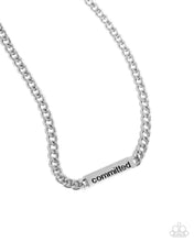 Load image into Gallery viewer, Paparazzi Fully Committed - Silver Necklace

