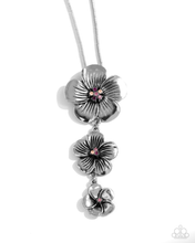 Load image into Gallery viewer, Paparazzi Wallflower Whimsy - Purple Necklace
