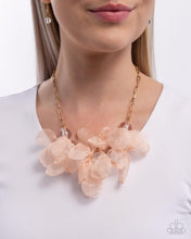 Load image into Gallery viewer, Paparazzi Fancy Fabric - Gold Necklace
