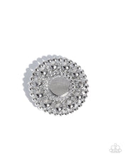 Load image into Gallery viewer, Paparazzi Posh Paladin - White Brooch
