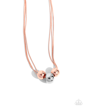 Load image into Gallery viewer, Paparazzi Beaming Beads - Copper Necklace
