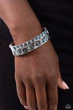 Load image into Gallery viewer, Paparazzi Wavy Whimsy - Blue Bracelet
