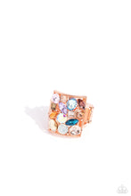 Load image into Gallery viewer, Paparazzi Bedazzled Backdrop - Copper Ring
