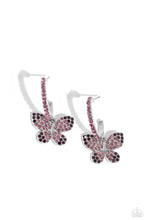 Load image into Gallery viewer, Paparazzi Whimsical Waltz - Purple Earrings
