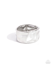 Load image into Gallery viewer, Paparazzi Hammered Hope - Silver Bracelet
