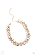 Load image into Gallery viewer, Paparazzi Glistening Gallery - Gold Necklace (Choker)
