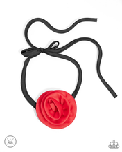 Load image into Gallery viewer, Paparazzi Rosette Reality - Red Necklace
