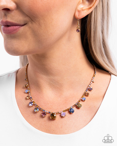 Paparazzi Colorful Countess - Multi Necklace